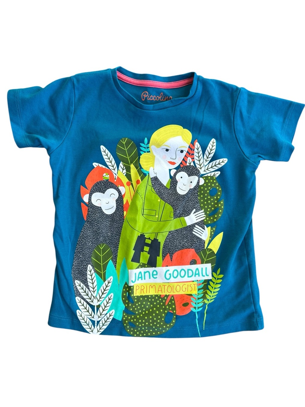 Picolina Tee Jane Goodall Primatologist 4T